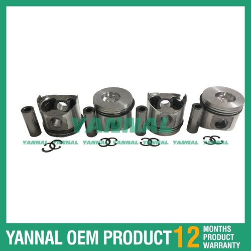 Good Quality 4TNV88 Piston With Rings For Yanmar Engine Parts - Bild 1 von 2