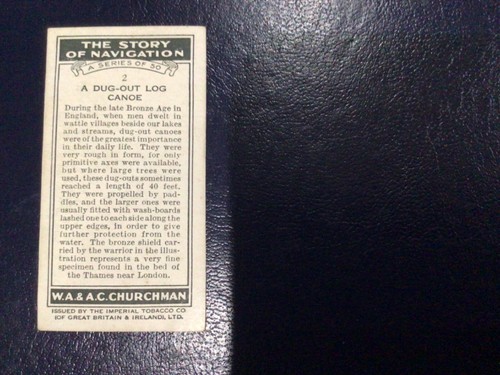 Churchman Cigarette Cards-The Story of Navigation 1937 - PICK THE CARDS YOU NEED - Picture 5 of 93