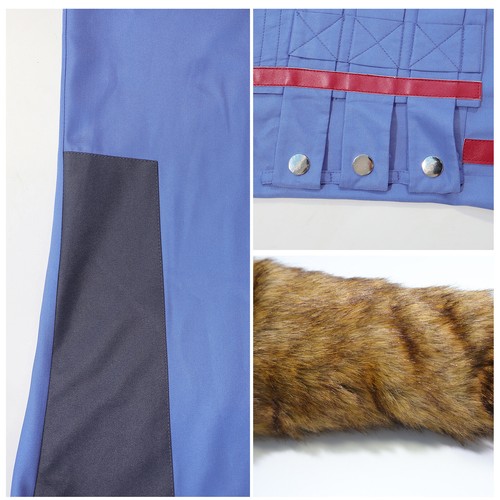 Cosplay Rocket Raccoon Jumpsuit Tail Guardians Of The Galaxy Superhero Costumes - Picture 10 of 11