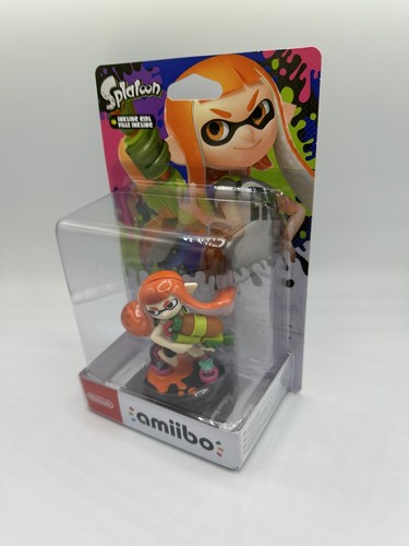 Nintendo Amiibo orange klingende Mädchen Splatoon Kollektion *3 kaufen, 5 £ rabatt erhalten* - Bild 3 von 6