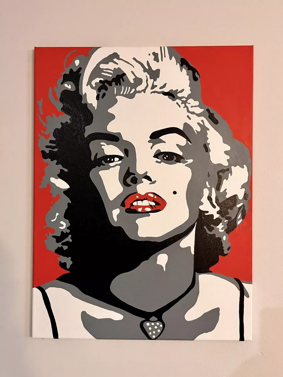 Marilyn monroe abstract on sale painting