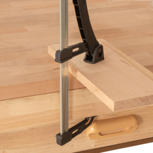 STAHLWERK 2 x Hebelzwinge 80x250 mm Klemmzwinge 100kg Druckkraft Schnellspanner - Bild 8 von 9