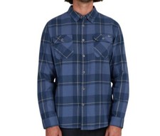 SALTY CREW FIRST LIGHT Men's Flannel Shirt - NYBLU - Large - NWT