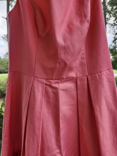 PRISCILLA OF BOSTON Dress Womens Size 12 with Full Skirt & Ruffle Hem Dance - Picture 4 of 9