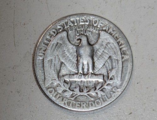 1946 P Washington Quarter US Silver Coin - Picture 6 of 8