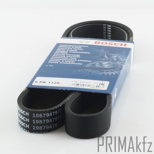 BOSCH Keilrippenriemen + Spannrolle für VW Lupo Polo Caddy II 1.0 - 1.4 - Bild 2 von 3
