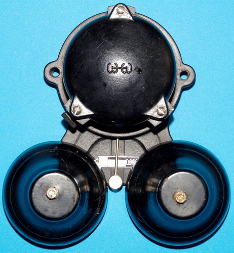 Wilhelm Heibel Telefon Zusatz Klingel, Wecker, schwarz für Haus, Hof & Garten - Zdjęcie 2 z 9