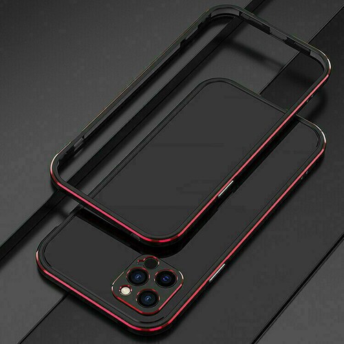 Aluminum Metal Frame Bumper Slim Hard Phone Case Cover For Phone 12 /12 Pro Max - Picture 14 of 30