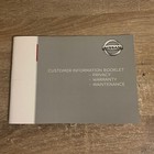 New Blank Nissan Service Log Book Booklet