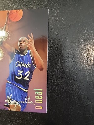 1996-97 Fleer Ultra Shaquille O'Neal On The Block Card | eBay