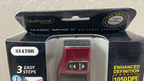 New VuPoint Magic Wand IV PDS-ST470CRB Portable Scanner - Picture 2 of 7