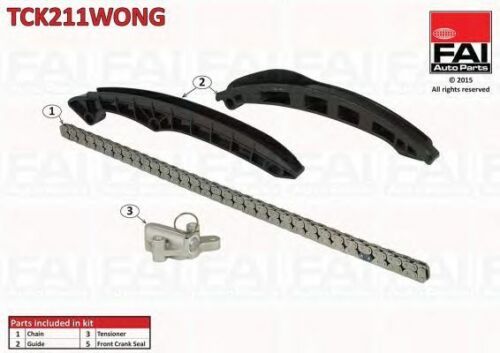 FAI TIMING CHAIN KIT for SKODA RAPID Spaceback 1.4 TSI 2012->on - Picture 3 of 9