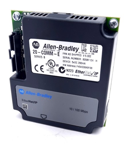 Allen Bradley 20-COMM-E Ethernet I/P Kommunikationsadapter 3 Phasen 400VAC 1,3A - Bild 2 von 6