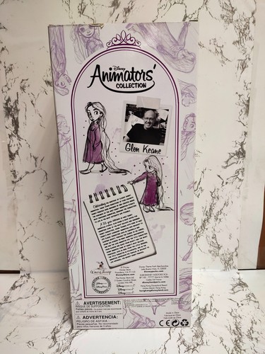 Disney Store Princess Raperonzolo Animator’s Collection 16" Animators Doll Toy - Foto 6 di 8