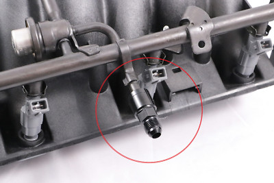 LS1 Swap Fuel Rail Inlet Line Fitting Adaptor 3/8