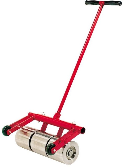 Vinyl Linoleum Floor Roller Flatten Even Adhesive Build Ups Wheels