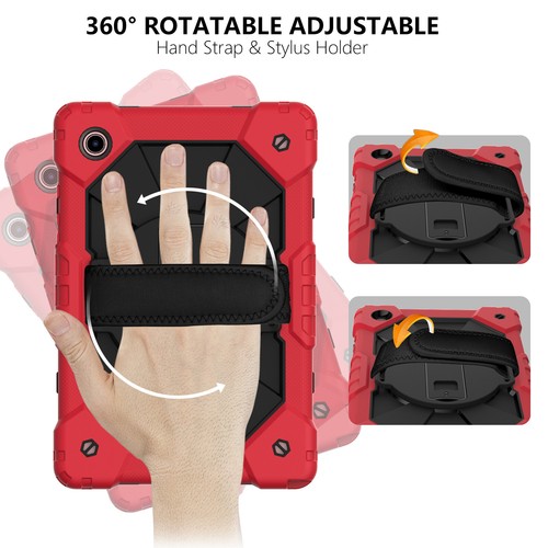 For Samsung Tab A8 10.5" Case With Kickstand Hand/Shoulder Strap Durable Cover - Picture 18 of 31