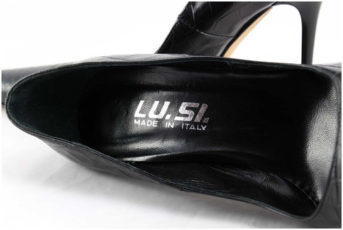 LU.SI. Pumps Gr. 39 High Heels Lederpumps (#3799) - Bild 10 von 10