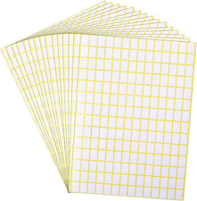 2940 Pcs Matte Small White Labels Stickers Blank Labels Removable Price Tags