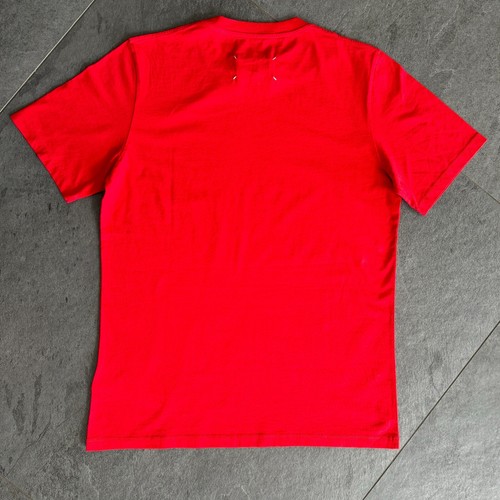 MAISON MARGIELA red Stereotype T-shirt print size 48 from S/S 2020 - Picture 10 of 16