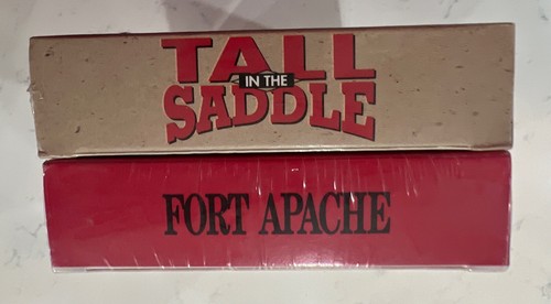 2 Sealed B/W John Wayne VHS Movies Fort Apache & Tall In The Saddle RKO Collect. - Picture 8 of 10