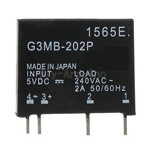 1/2/4 Kanal 5v SSR Relais Relay Modul G3MB-202P Solid Für Arduino - Afbeelding 5 van 5