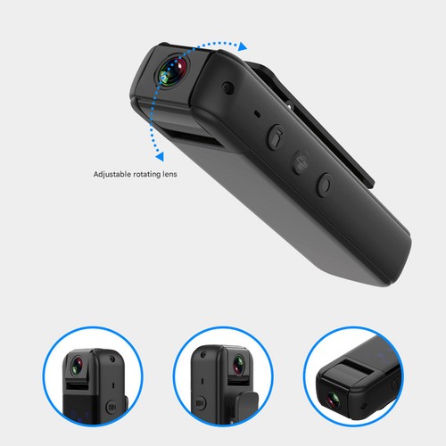 Mini Body Worn Camera 64GB Personal Security Safety Body Cam 1080p HD Recording - Picture 5 of 15