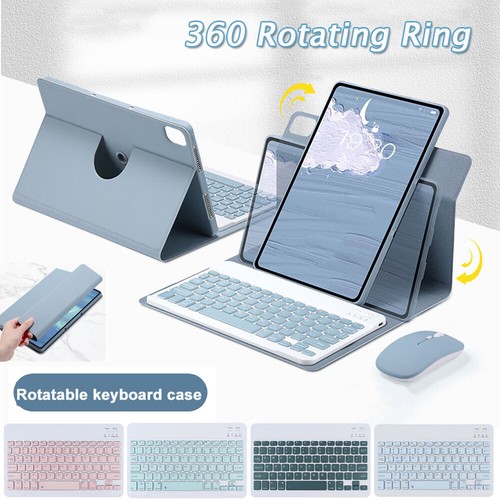 Bluetooth Keyboard Case Mouse For iPad 11th 10th 9th 8th 7th Air 3 4 5 6 Pro 11 - Picture 12 of 57