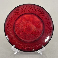 Cristal D'Arques Antique Ruby Luncheon Plate 8" Replacement