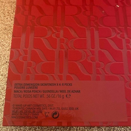 MAC Aute Cuture Extra Dimension Skinfinsh X 4 Face Palette Read Description - Picture 6 of 9