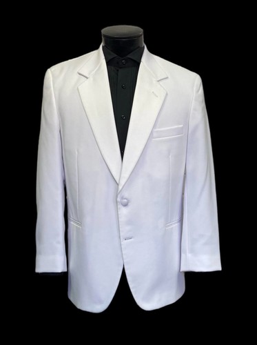 Kid's NEW After Six White Tuxedo Jacket Wedding-Cruise Christening Easter Spring - Picture 14 of 14
