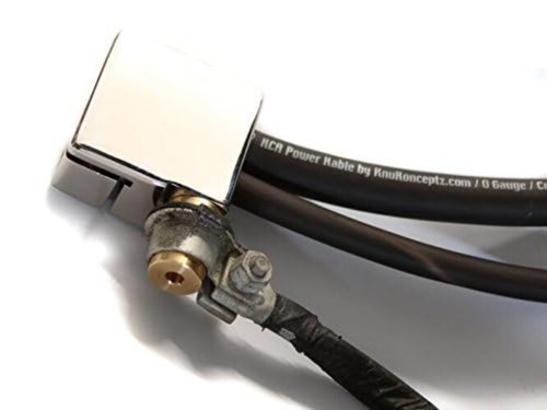 Ultimate Positive and Negative Battery Terminal Pair with OEM Top Post Adapter - Picture 3 of 8