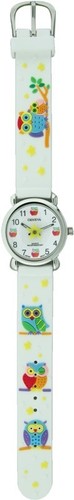 NEW GENEVA KIDS 3D MULTI COLOR OWLS SILICONE BAND,WATER RESISTANT WATCH - Picture 2 of 4