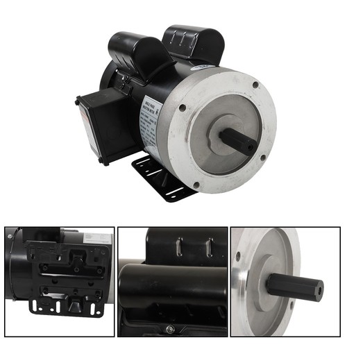 3450RPM 5HP Electric Motor Single Phase 208-230V 56C Frame 5/8" Shaft 60HZ TEFC - Picture 6 of 15
