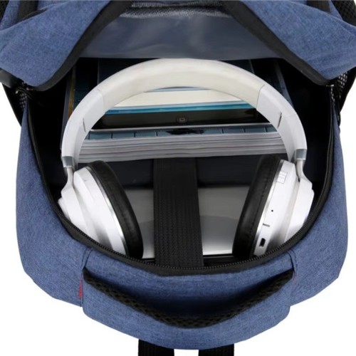 Mens Backpack Large Capacity USB Laptop Rucksack Work Travel Student School Bag - Picture 60 of 72