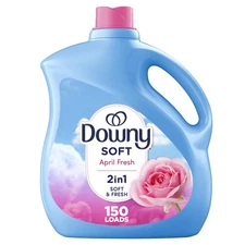 Fabric Softener Liquid, April Fresh Scent, 111 fl oz, 150 Loads