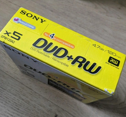 Sony DVD-RW 4,7 Go x 5 - DVD vierge - Photo 2/3