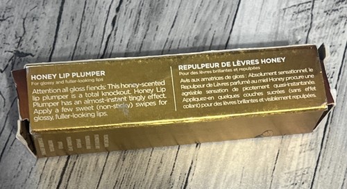 NEW DISCONTINUED Urban Decay Honey Lip Plumper Heat Tingle Lip Booster 0.1 oz - Picture 3 of 5