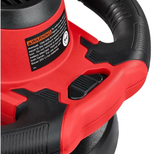 Bauer 20V 10 Zoll Kabelloser Exzenterpolierer 3000 OPM nur Werkzeug - Bild 9 von 9
