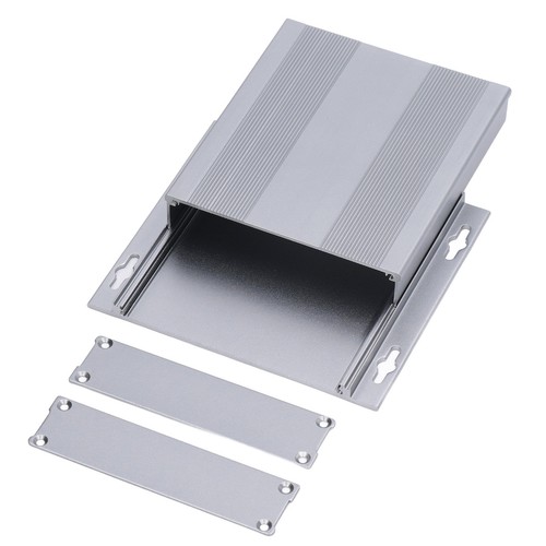 Project Box Matte Light Gray Electronic DIY Instrument Boxes 27x131x120mm New