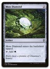 Moss Diamond 327 NM Baldur's Gate CLB Magic MTG