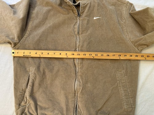 Chaqueta de pana para hombre Nike Life Harrington caqui blanca DX9070-247 talla S - Imagen 6 de 9