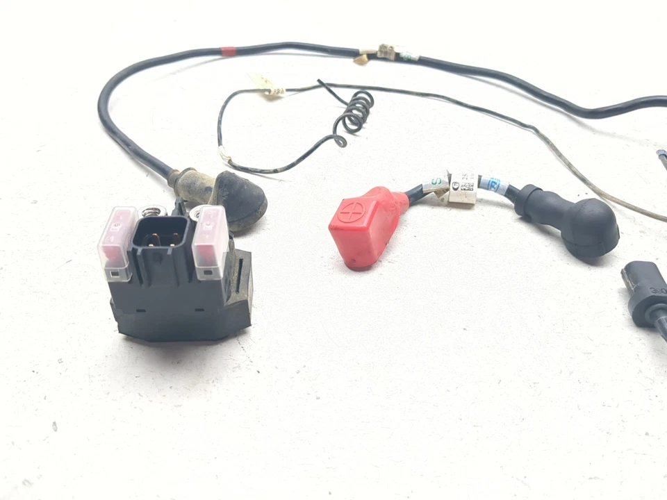 24 Triumph TF-250X Relay Set With Battery Cable Starter Relay Hour Gauge - Image 2 of 4