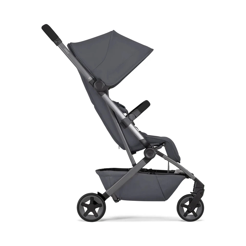 JOOLZ Aer² Kinderwagen Buggy Reise Stone Grey ultrakompakt leicht Schultergurt - Bild 3 von 4