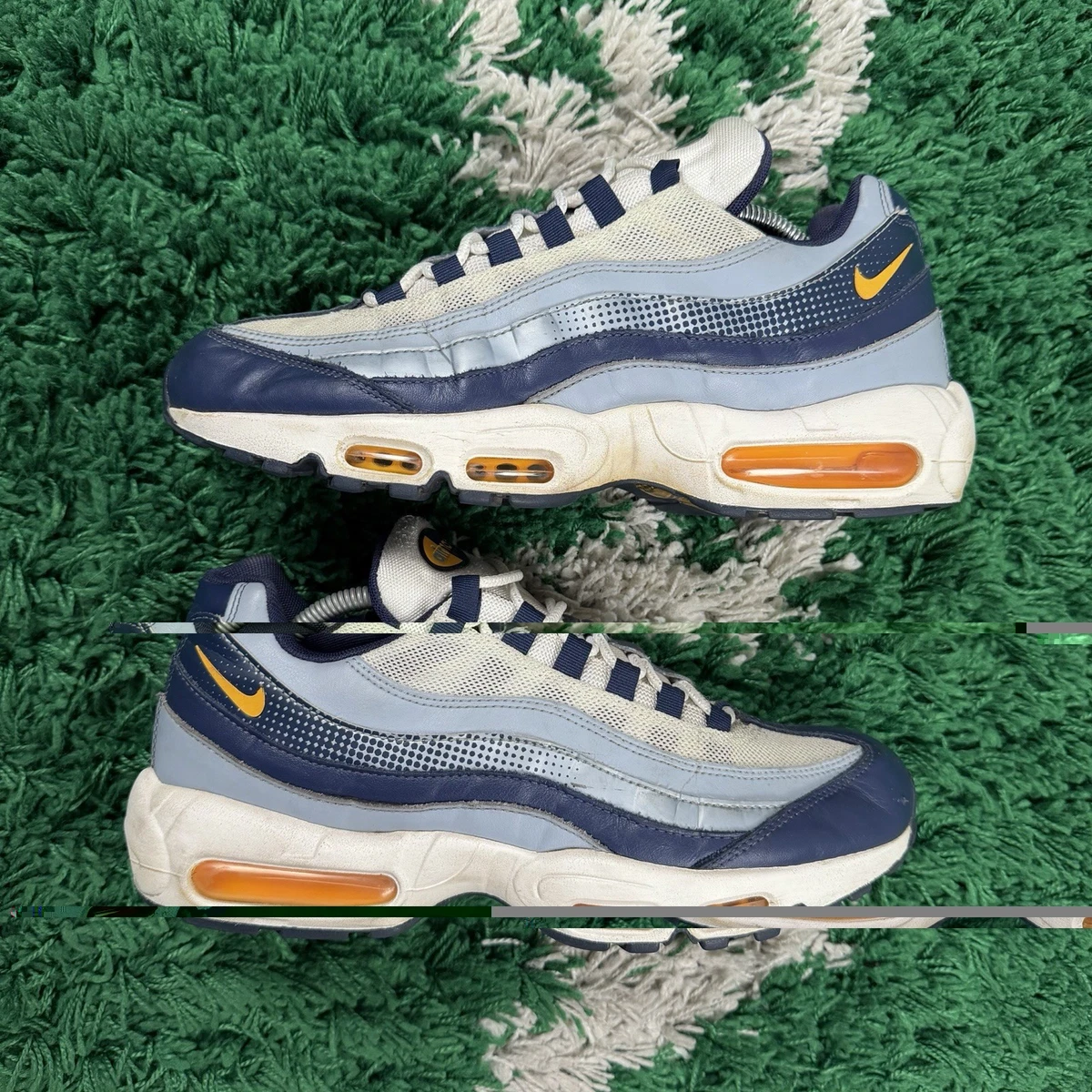 美品 NIKE AIR MAX 95 SE スニーカー 22-11-23 Nike Air Max 95 SE Navy Orange for Sale | Authenticity Guaranteed