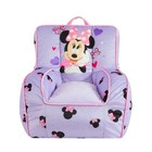 Minnie Mouse 18" Toddler Square Beanbag Chair, Purple