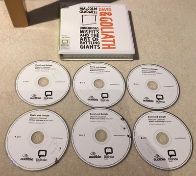 MALCOLM GLADWELL & GOLIATH, UNDERDOGS, MISFITS & THE ART OF BATTLING GIANTS, CDs