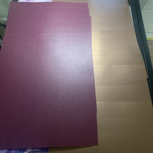 12x12 Scrapbook Paper Mixed Lot 50 Pages Shimmer Brown And Burgundy Mix