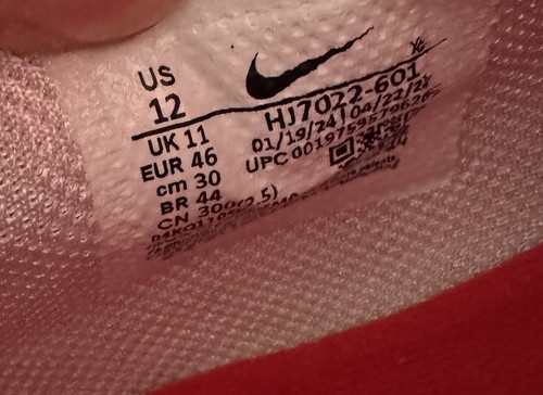 Nike Men’s 12 G.T. Cut 3 TB Promo ‘Team Red’ Basketball Shoes HJ7022-601 NEW - Picture 9 of 9