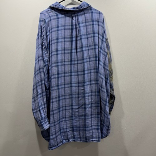 Free People x CP Shades 100% Cotton  Button Down Size XL - Picture 3 of 7